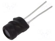 Inductor: wire; THT; 3.3mH; Ioper: 220mA; 8.78Ω; ±10%; Isat: 120mA FERROCORE