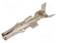Contact; female; tinned; 20AWG÷14AWG; cut from reel; crimped MOLEX