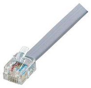 CAT6 RJ45 MODULAR PLUG, 8 POSITION, 1 PORT