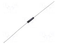 Resistor: wire-wound; THT; 100mΩ; 2W; ±1%; Ø2.4x10.6mm; -55÷275°C OHMITE