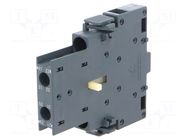Auxiliary contacts; Size: S0,S00,S2; Leads: screw terminals; side SIEMENS
