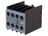Auxiliary contacts; Size: S0,S00,S2; Leads: screw terminals SIEMENS