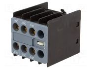 Auxiliary contacts; Size: S0,S00,S2; Leads: screw terminals SIEMENS