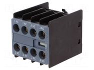 Auxiliary contacts; Size: S0,S00,S2; Leads: screw terminals SIEMENS