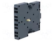 Auxiliary contacts; Size: S0,S2; Leads: spring clamps; side; 3RT20 SIEMENS