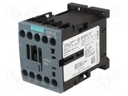 Contactor: 3-pole; NO x3; Auxiliary contacts: NO; 24VAC; 9A; 3RT20 SIEMENS