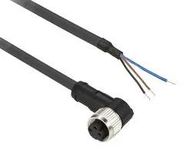M12 POWER SINGLE-ENDED PREWIRED, L-CODED
