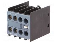 Auxiliary contacts; Size: S0,S00,S2; Leads: screw terminals SIEMENS