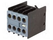 Auxiliary contacts; Size: S0,S00,S2; Leads: screw terminals SIEMENS
