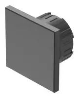 BLIND PLUG, PB SW, 18X18MM, PLASTIC, BLK