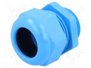 Cable gland; M32; 1.5; IP68; polyamide; blue; UL94V-0; HSK-K HUMMEL