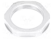 Nut; PG21; polyamide; 36mm; grey BM GROUP