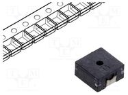 Sound transducer: electromagnetic signaller; SMD; 1100Hz; 90mA LOUDITY