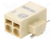 Connector: plug-in; har-flexicon®; 2.54mm; ways: 2; 24AWG÷20AWG HARTING