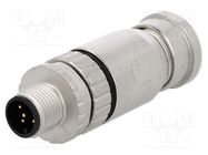 Connector: M12; plug; PIN: 5; male; A code-DeviceNet / CANopen HARTING