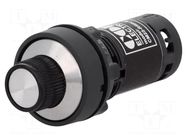 Potentiometer; 22mm; CM22; -25÷70°C; Ø22.5mm; IP65; 50kΩ COBI ELECTRONIC