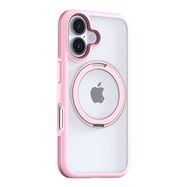 Torras Ostand R Fusion Case for iPhone 16 (Pink), Torras