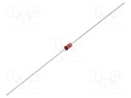 Diode: Zener; 0.5W; 3.3V; bulk; DO35; single diode ONSEMI