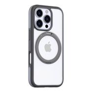 Torras Ostand R Fusion Case for iPhone 16 Pro (Gray), Torras