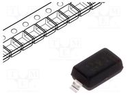 Diode: switching; SMD; 100V; 0.3A; 4ns; SOD123; Ufmax: 1.25V; Ifsm: 2A DIODES INCORPORATED