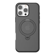 Torras Ostand Spin Case for iPhone 16 Pro (Black), Torras