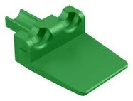 WEDGELOCK, GREEN, THERMOPLASTIC, 2POS