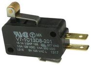 MICROSWITCH, ROLLER, SPDT, 277VAC, 15A