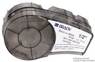 LABELING TAPE, 0.5INX21FT, BLACK/WHITE