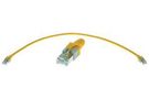 PATCH CABLE, RJ45, CAT5E, 300MM, YELLOW