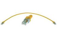 PATCH CABLE, RJ45, CAT5E, 300MM, YELLOW