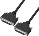COMPUTER CABLE, SERIAL, 10FT, BLACK