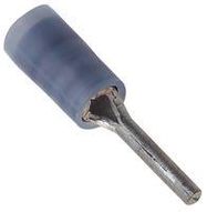 TERMINAL, PIN, 12 X 1.9MM, CRIMP, BLUE