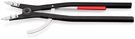 KNIPEX 46 10 A6 Circlip Pliers for external circlips on shafts black powder-coated 570 mm