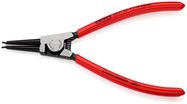 KNIPEX 46 11 A2 SB Circlip Pliers for external circlips on shafts plastic coated black atramentized 180 mm (self-service card/blister)