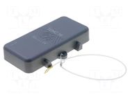 Protection cover; size 77.27; for double latch; IP65,IP66,IP69 ILME