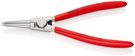 KNIPEX 46 13 A3 Circlip Pliers for external circlips on shafts plastic coated chrome-plated 210 mm