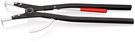 KNIPEX 46 20 A61 Circlip Pliers for external circlips on shafts black powder-coated 580 mm