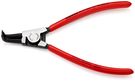 KNIPEX 46 21 A21 Circlip Pliers for external circlips on shafts plastic coated black atramentized 170 mm