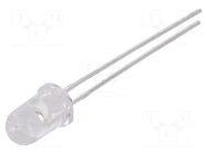 LED; red; 5mm; 2900÷5400mcd; 30°; Front: convex; 1.6÷2.5VDC LUCKYLIGHT