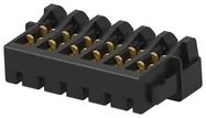 IDC CONN, RCPT, 6POS, 1 ROW, 0.8MM, CBL
