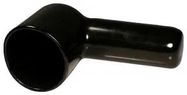 STRAIN RELIEF BOOT, CONN, PVC, BLACK