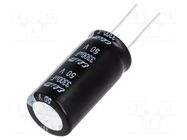 Capacitor: electrolytic; THT; 3300uF; 50VDC; Ø18x36mm; Pitch: 7.5mm Elite