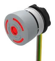 E-STOP SWITCH, SPST-NC, 3A/120VAC, PANEL