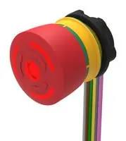 E-STOP SWITCH, DPST-NC, 3A, 120VAC