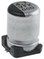 CAP, 100UF, 35V, ALU ELEC, SMD