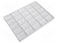 Insert; Kit: insert with 25 compartments LICEFA