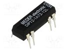Relay: reed switch; SPST-NO; Ucoil: 12VDC; 1A; max.200VDC; 145mW MEDER