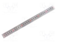 Ruler; figures horizontally arranged,self-adhesive; W: 11mm ELESA+GANTER