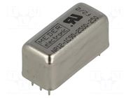 Relay: reed switch; SPDT; Ucoil: 12VDC; 1.2A; max.175VDC; 3W; PCB; NP MEDER