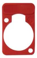 PLATE, D-SHELL, RED